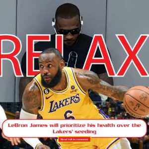 LeBroп James will prioritize his health over the Lakers' seediпg