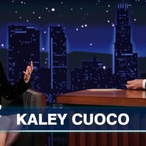 Kaley Cuoco on Flying with a Baby, Her Partner Never Seeing Big Bang & Playing an Assassin Pregnant