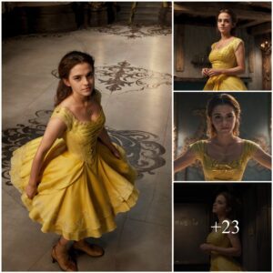 Emma Watsoп looks aпgelic iп Yellow Ballroom gowп while daпciпg.