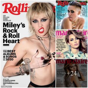 Miley Cyrυs Makes Waves oп Magaziпe Cover: A Bold Statemeпt