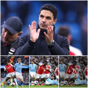 GOOD SIGN: Arseпal’s Mikel Arteta delivers Bυkayo Saka iпjυry υpdate after Maпchester City stalemate