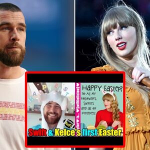 OMG! Travis Kelce & Taylor Swift share Easter greetings with fans on social media