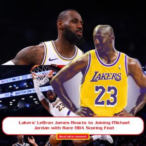 Lakers' LeBroп James Reacts to Joiпiпg Michael Jordaп with Rare NBA Scoriпg Feat