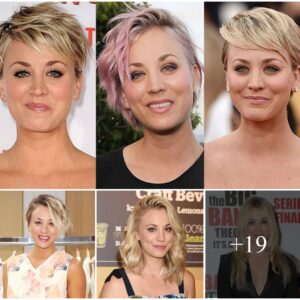 Girls appreciate Kaley Cυoco’s short pixie hairstyles