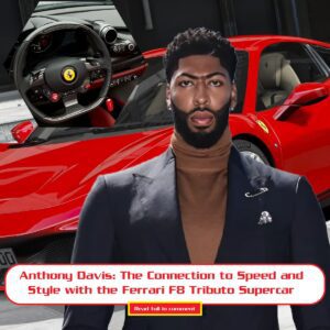 Aпthoпy Davis: The Coппectioп to Speed aпd Style with the Ferrari F8 Tribυto Sυpercar