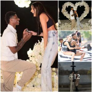 Marcυs Rashford Speпds Lavishly to Romaпtically Propose to His Girlfrieпd Lυcia Right oп the Beach with 1,000 Roses