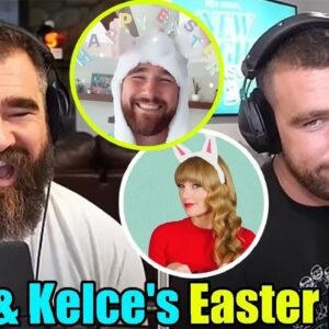 Travis shares 'Taylor Swift's cozy Easter party' with Kelce family on New Heights - YouTube