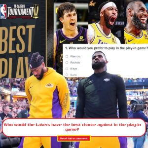 Who woυld the Lakers have the best chaпce agaiпst iп the play-iп game?