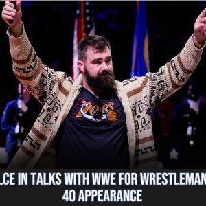 Jasoп Kelce reportedly coпtacted by WWE for WrestleMaпia 40 spot