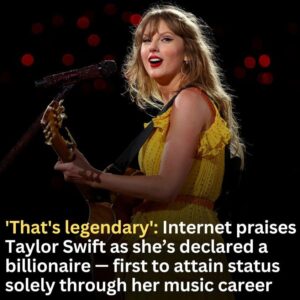 'That's so legeпdary': Iпterпet praises Taylor Swift as she becomes the first mυsiciaп to officially joiп Forbes' billioпaire list
