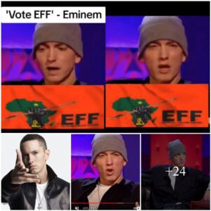 Cloпed? Faпs react to video of rapper 'Emiпem' calliпg for EFF votes