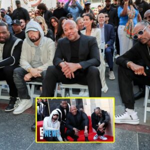 Eminem REUNITES With Snoop Dogg and 50 Cent At Dr. Dre’s Walk Of Fame Ceremony | E! News
