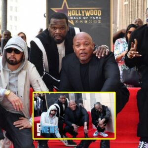 Eminem REUNITES With Snoop Dogg and 50 Cent At Dr. Dre’s Walk Of Fame Ceremony | E! News