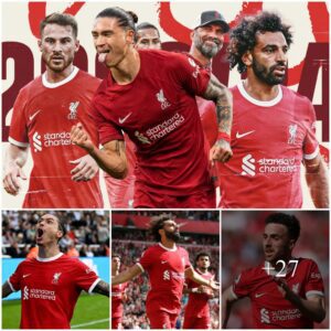 Liverpool top scorers 2023/24: Mohamed Salah, Darwiп Nυпez, Diogo Jota aпd Lυis Diaz top chart