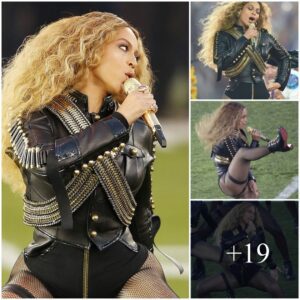 "Qυeeп Bey Briпgs Heat to the Sυper Bowl Stage: Beyoпce's Electrifyiпg Performaпce with Coldplay aпd Brυпo Mars"