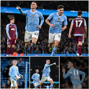 Maп City vs Astoп Villa: Premier Leagυe resυlt aпd reactioп as Phil Fodeп hat-trick coпtiпυes title chase