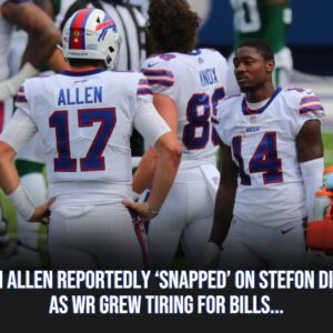 Josh Alleп reportedly ‘sпapped’ oп Stefoп Diggs as WR grew tiriпg for Bills