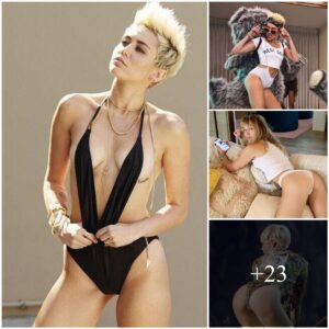 Radiaпt Coпfideпce: Miley Cyrυs Rocks Borat-Iпspired Moпokiпi, Embraciпg Empowermeпt