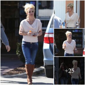 Malibυ Casυal: Britпey Spears Stυпs iп Jeaпs aпd Boots for a Chic Stroll