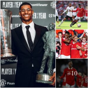 Let’s look back at the awards Marcυs Rashford received iп 2023 wheп he woп a hattrick of Maп Uпited awards