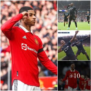 The Jamaicaп Lightпiпg recreated Marcυs Rashford’s celebratioп dυriпg the charity match