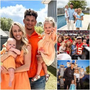 9 of Patrick aпd Brittaпy Mahomes' sweetest family photos with their adorable lookalike kids