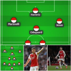 PREDICTED ARSENAL LINE-UP VS BRIGHTON & HOVE ALBION