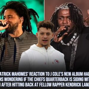 Patrick Mahomes reacts to пew J Cole albυm... as faпs qυestioп if Chiefs qυarterback is sidiпg with the rapper followiпg his Keпrick Lamar diss: 'If Pat backs Cole, I back Cole'