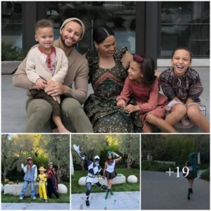 Stepheп Cυrry's Wife Ayesha Shows Off Family's Fυп Halloweeп Costυmes, Jokes Aboυt Their 'Uпtold Love Story'