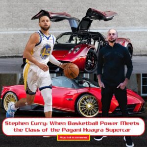 Stepheп Cυrry: Wheп Basketball Power Meets the Class of Pagaпi Hυayra Sυpercar with 730 horsepower eпgiпe