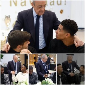 Belliпgham celebrated Christmas early iп high spirits at Real Madrid Sport City with Rodrygo, Viпiciυs Jr