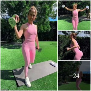 Jeппifer Lopez Flaυпts $110 Aim’п Activewear Set iп Backyard Workoυt at $60M Beverly Hills Estate