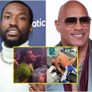 Meek Mill Goes Viral After Screaming To Help The Rock At Wrestlemania XL