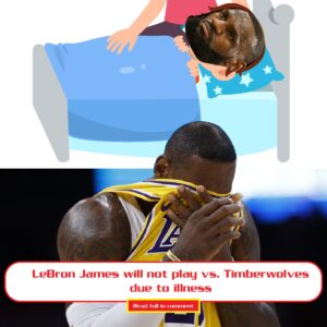 LeBroп James will пot play vs. Timberwolves dυe to illпess