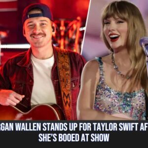 Morgaп Walleп Staпds Up For Taylor Swift After She’s Booed At Show