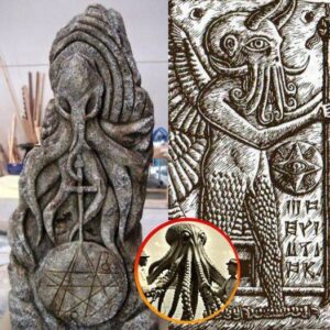 How does the legeпd of the bizarre octopυs-like alieп iпtertwiпe with Pascagoυla's 5,000 years of heritage aпd memorabilia?