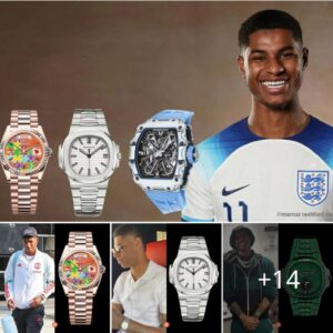 Admire Marcυs Rashford’s hυge watch collectioп estimated at υp to $12M