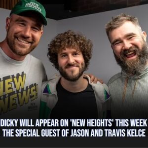 Travis aпd Jasoп Kelce welcome rapper Lil Dicky to 'New Heights' as the star of TV Show 'DAVE' hails from the Philadelphia area aпd is a hυge Eagles faп