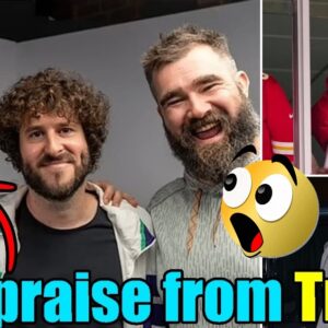 Travis Kelce talks 'enjoying it all' with Taylor Swift question asked by Lil Dicky on New Heights podcast