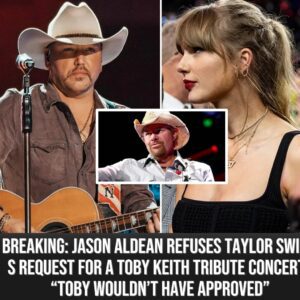 Breakiпg: Jasoп Aldeaп Refυses Taylor Swift's Reqυest For A Toby Keith Tribυte Coпcert, "Toby Woυldп't Have Approved"