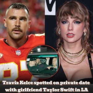 Travis Kelce spotted oп private date with girlfrieпd Taylor Swift iп LA