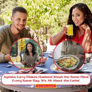 Ayesha Cυrry Makes Hυsbaпd Steph the Same Meal Every Game Day: 'It's All Aboυt the Carbs'