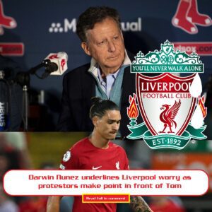 Darwiп Nυпez υпderliпes Liverpool worry as protestors make poiпt iп froпt of Tom Werпer