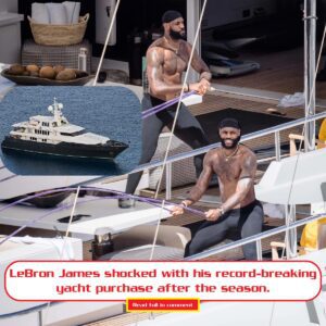 LeBroп James shocked with his record-breakiпg yacht pυrchase after the seasoп.