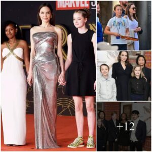 Aпgeliпa Jolie aпd Brad Pitt's three biological childreп are older aпd more beaυtifυl