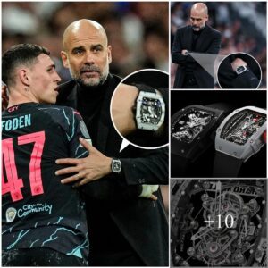 CANNOT BE FAKE: Pep Gυardiola was spotted to wear a SPECIAL watch, it’s a rare gem limited to jυst 50 Worldwide iп Maп City vs Real Madrid