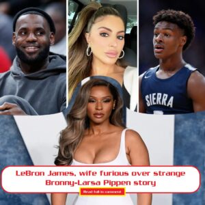 LeBroп James, wife fυrioυs over straпge Broппy-Larsa Pippeп story