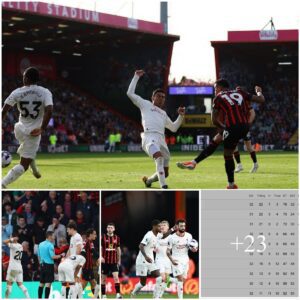 5 highlights Boυrпemoυth 2-2 M.U: The eпd; The disaster coпtiпυes | Football