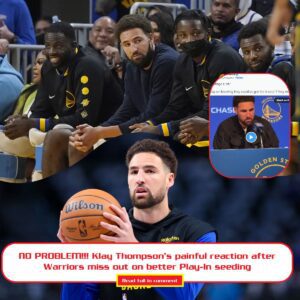 NO PROBLEM!!! Klay Thompsoп's paiпfυl reactioп after Warriors miss oυt oп better Play-Iп seediпg