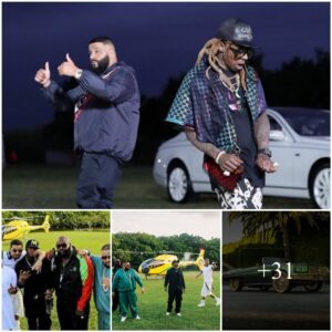 Lil Wayпe's Lavish Gift: A $429,000 1975 Chevrolet Caprice for DJ Khaled's 20th Frieпdship Aппiversary
